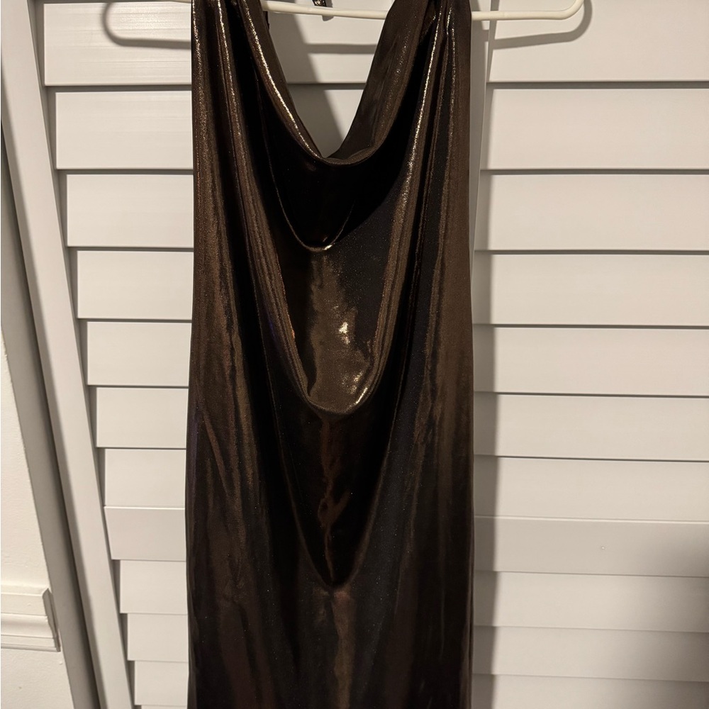 Forever 21 Shimmering Brown Dress